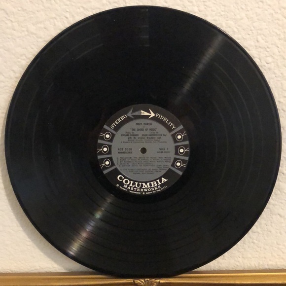 Vinyl Album The Sound of Music Original Broadway Cast Circa 1959